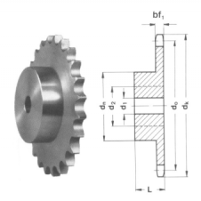 Звездочка цепи ПР-25,4-60 Z=13 d=50